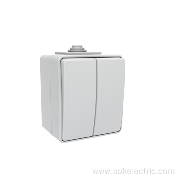 Light Switch Surface Mounted IP65 screwless terminal